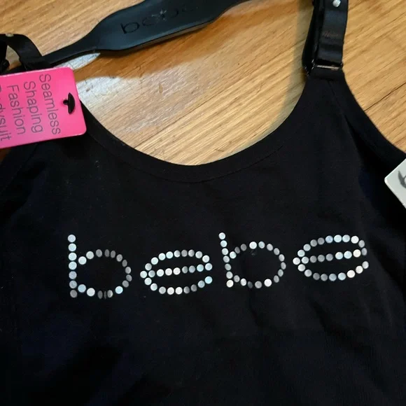 NEW BEBE BODYSUIT SEAMLESS SHAPING FASHION BODY SUIT SPANX SLIMMING MEDIUM - Picture 6 of 8